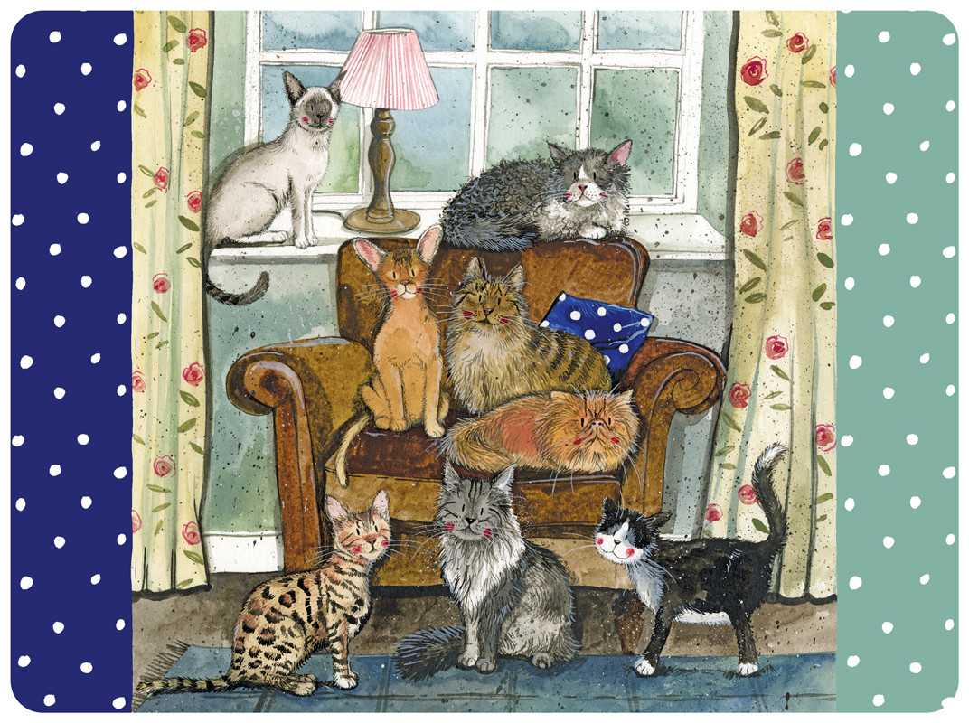 Cat House Place Mat