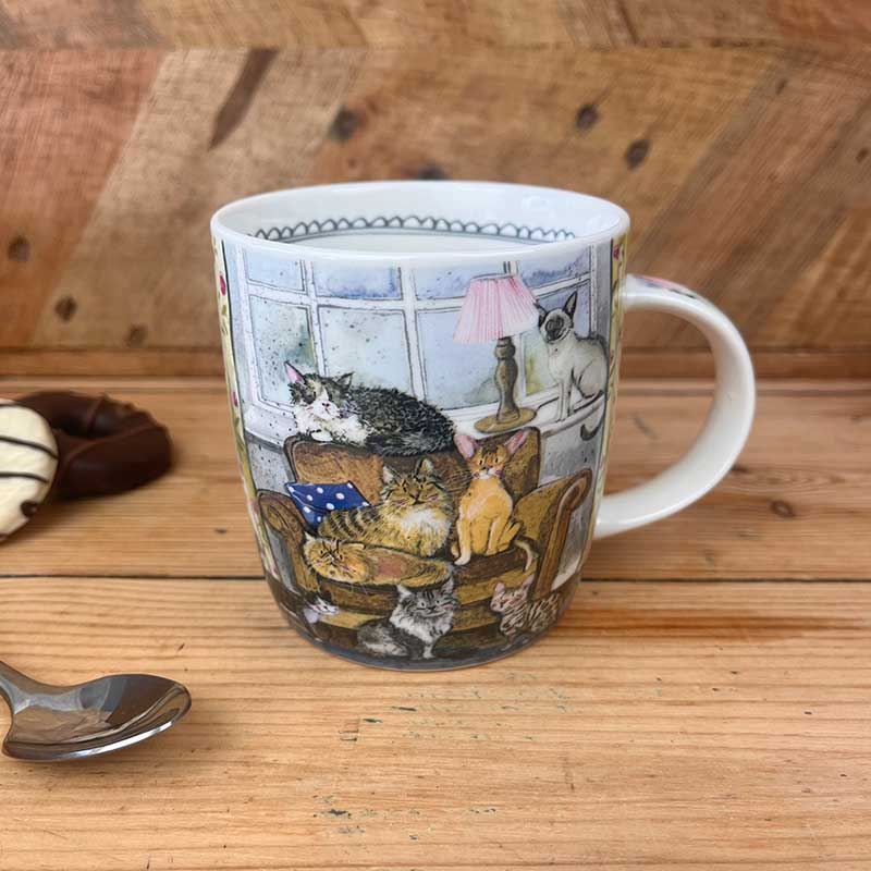 Cat House Mug
