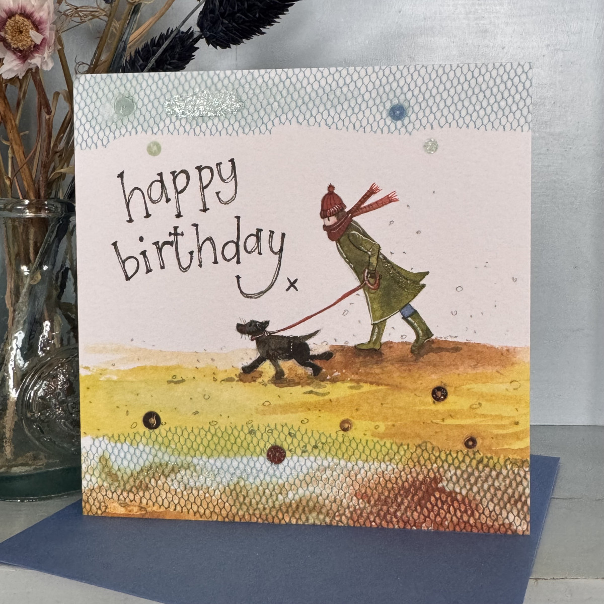 Windy Weather Card