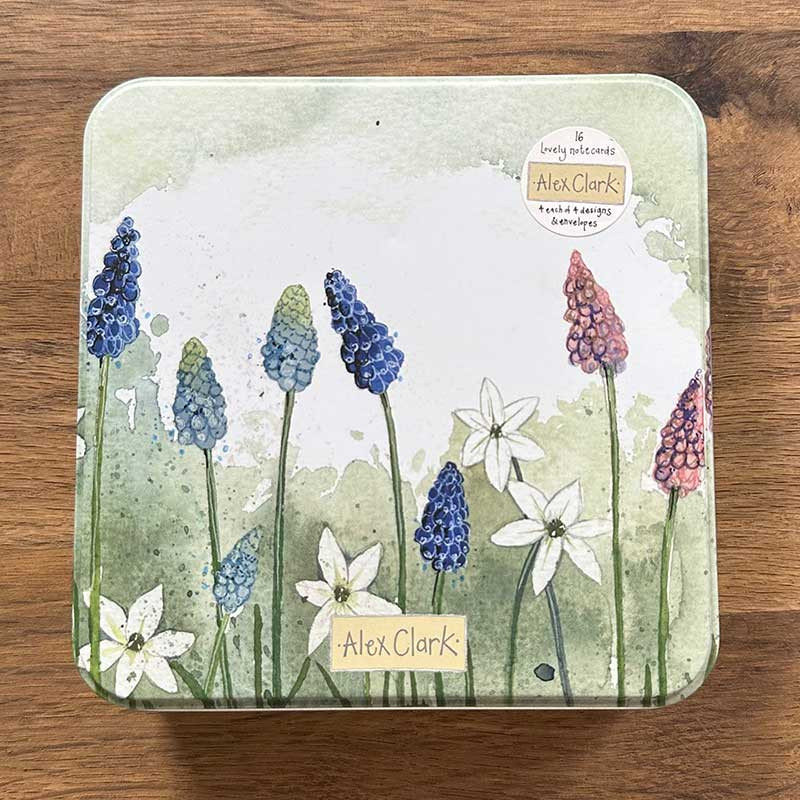 Floral Thoughts Cards In A Tin