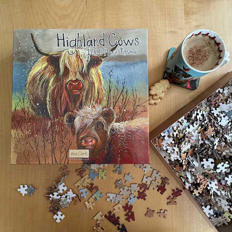 Highland Cows Jigsaw