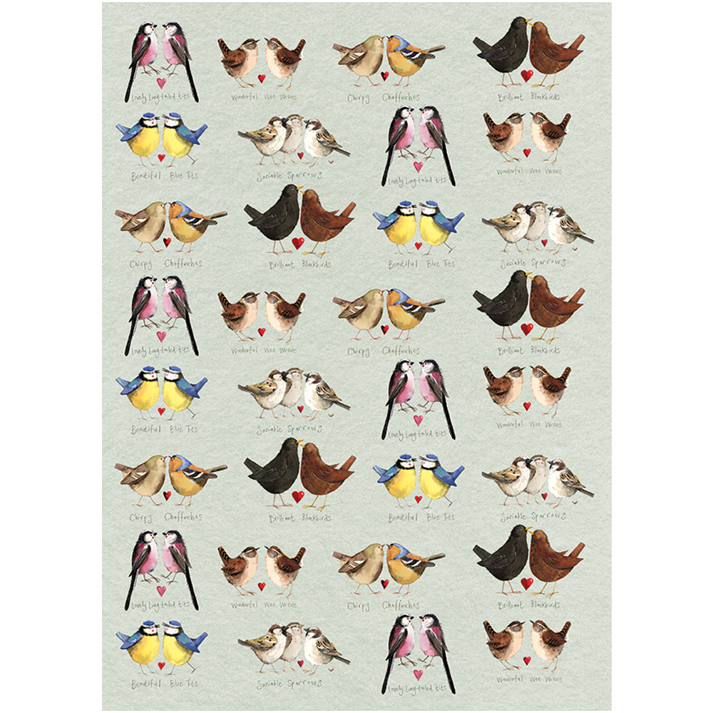 Beautiful Birds Tea Towels