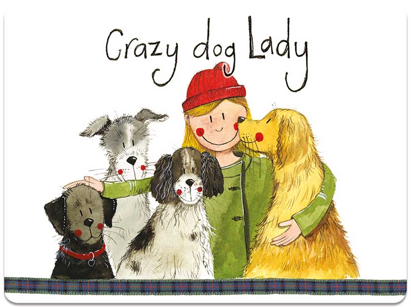 Crazy Dog Lady Place Mat