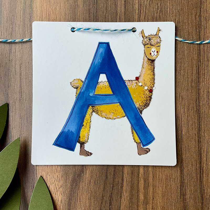 A Alphabet Tile