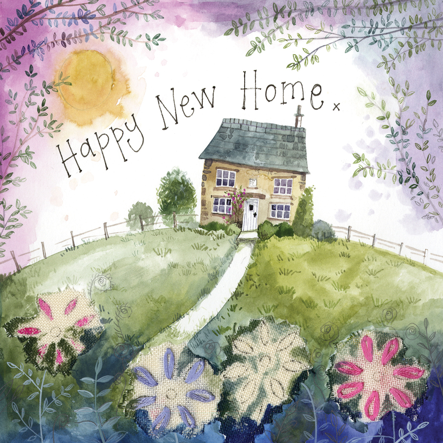 New Home Sunshine Foil Card