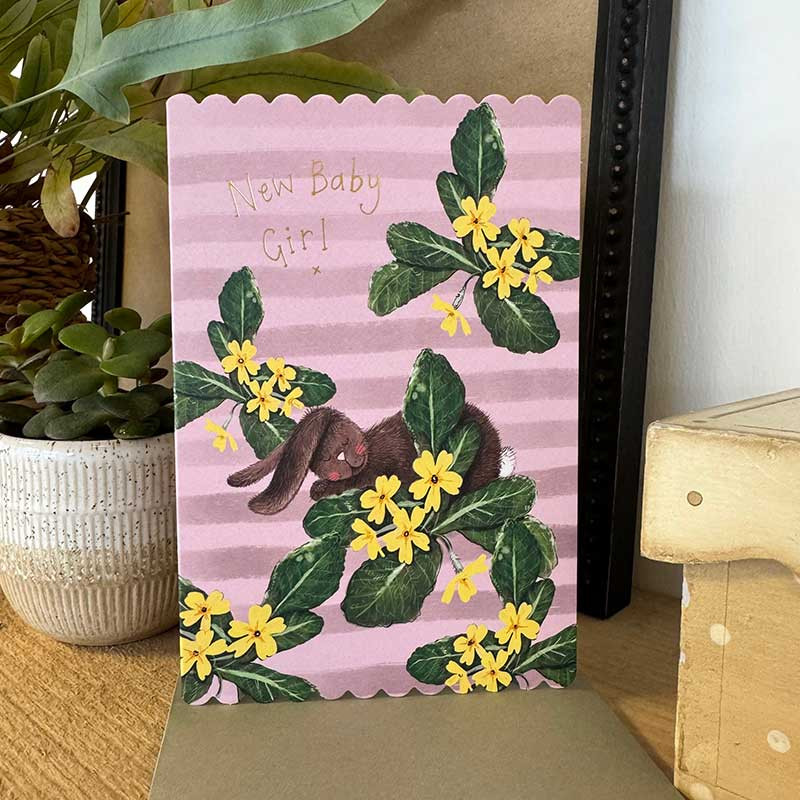 Baby Girl Card