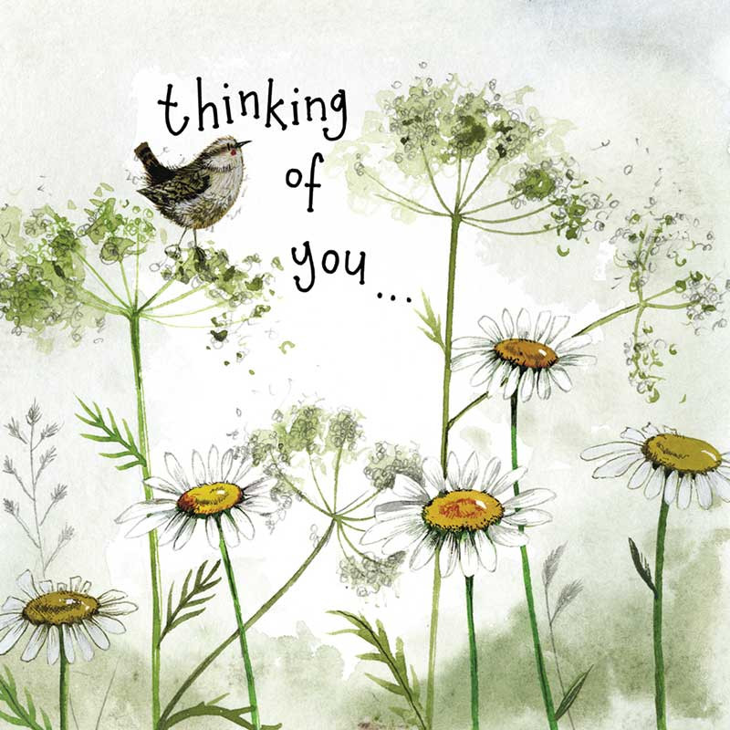 Starlight Wren Thinking Of You Foil Card