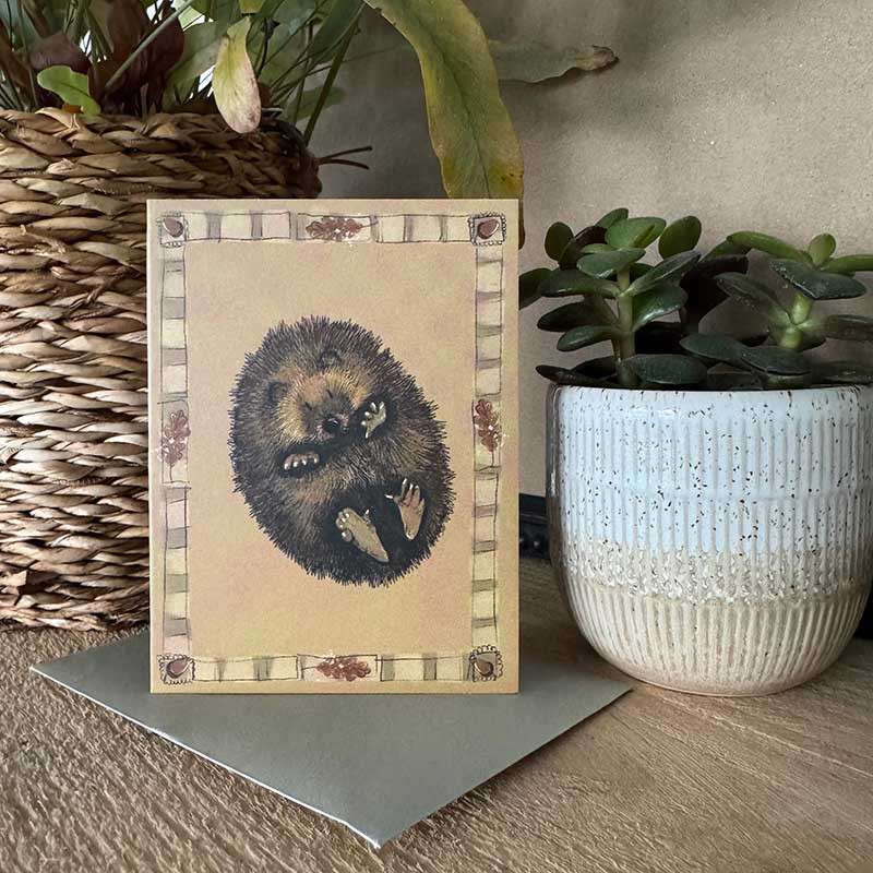 Little Prickles Blank Card