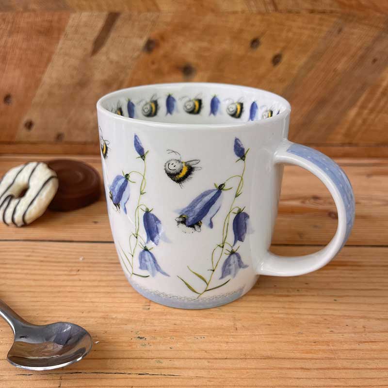 Bees And Harebells Mug