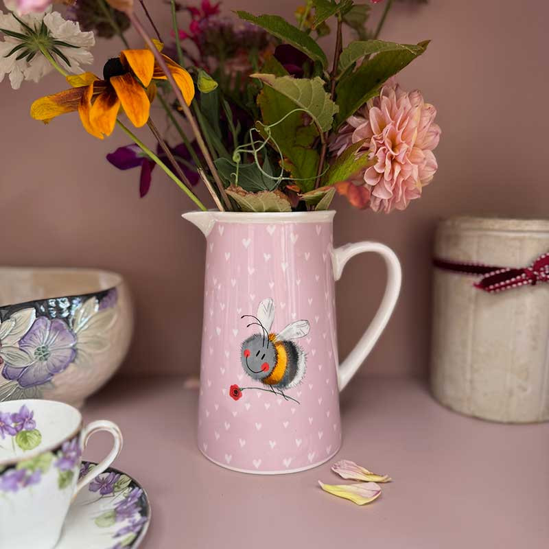 Bee And Flower Jug