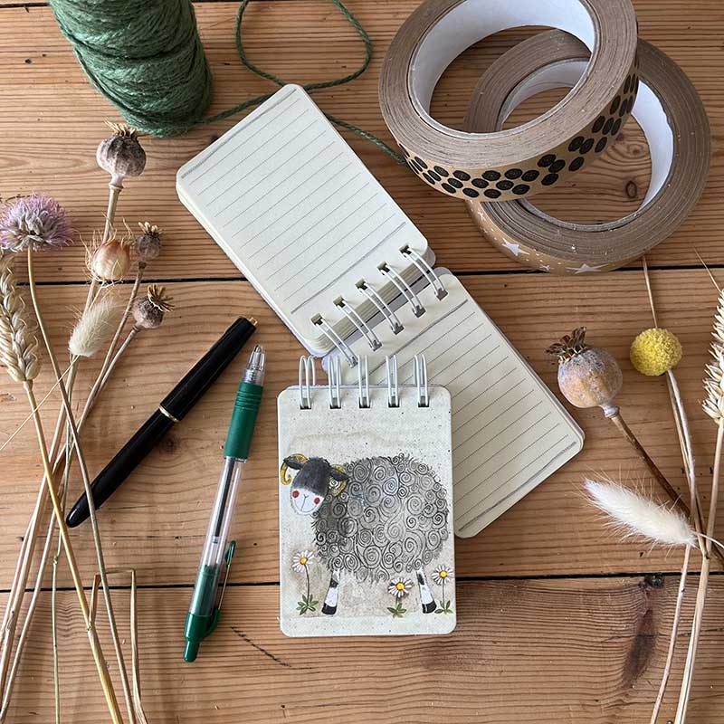 Amos Small Spiral Notepads