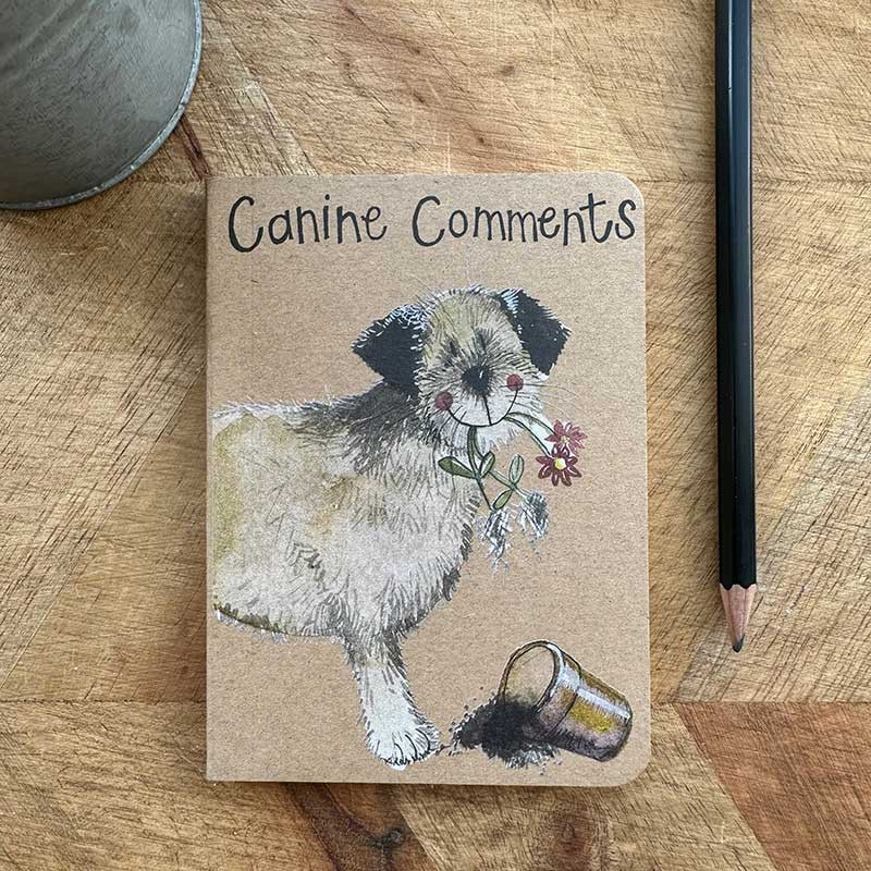 Border Terrier Small Kraft Notebook