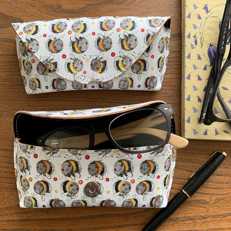 Bees Glasses Case