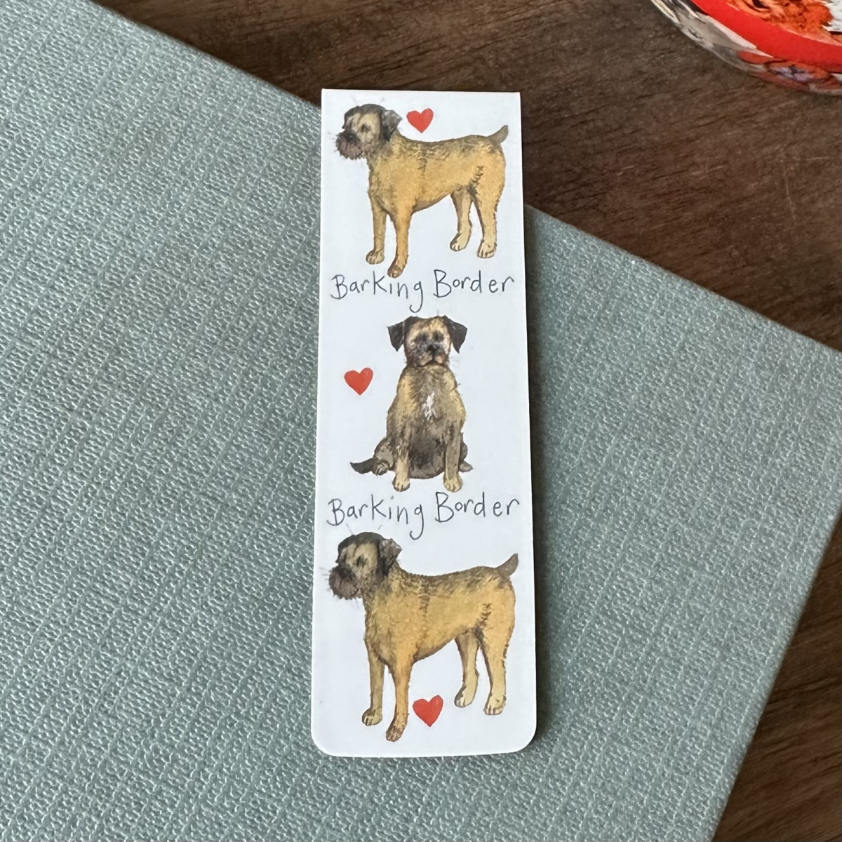 Barking Borders Bookmark