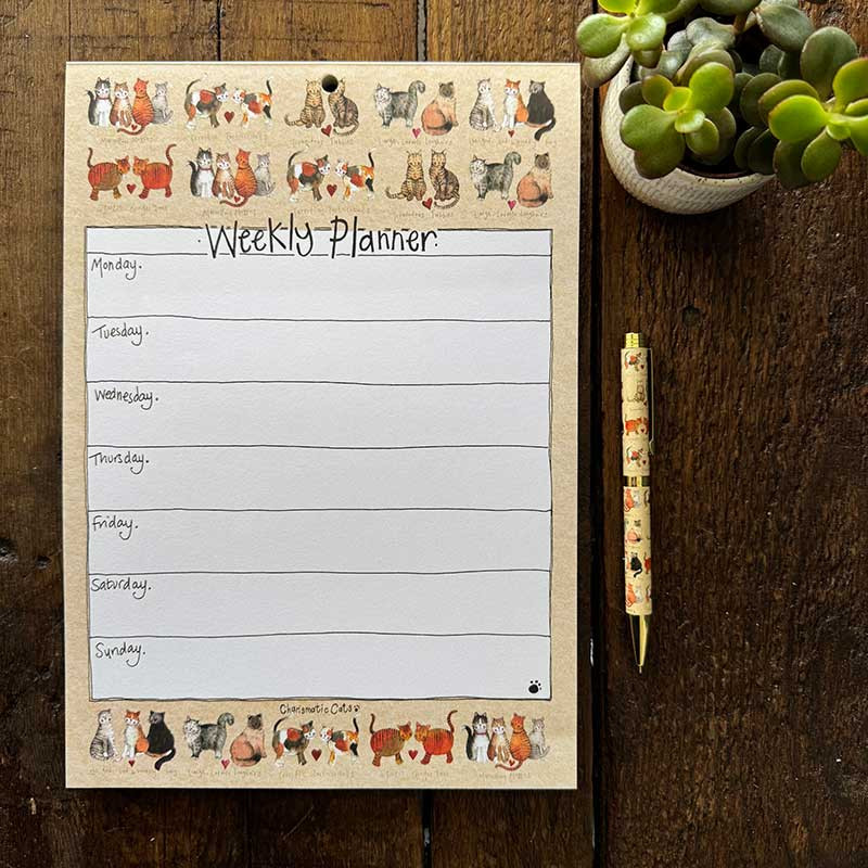 Charismatic Cats Weekly Planner