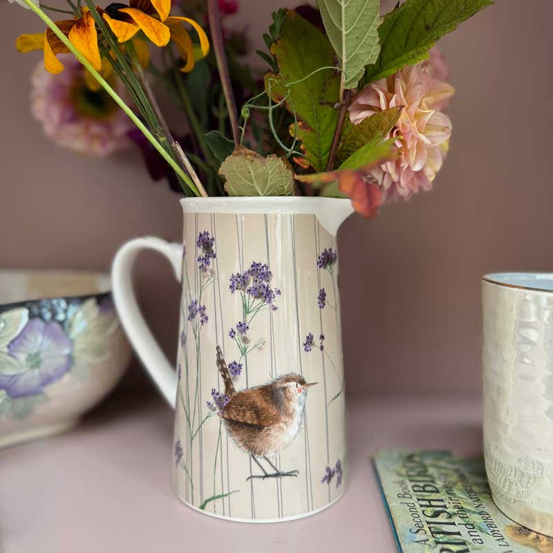 Wren And Verbena Jug