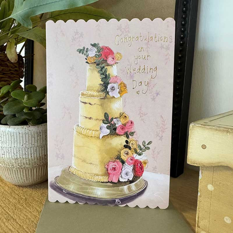 Wedding Cake Card