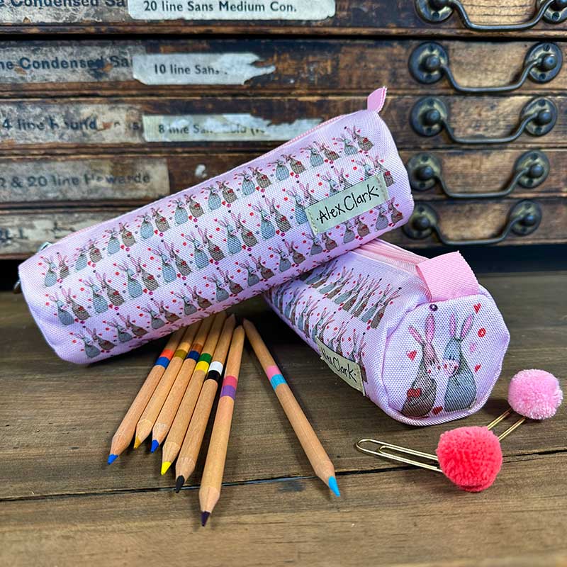 Rabbits Pencil Case