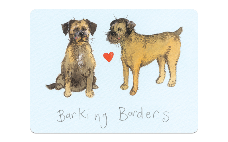 Barking Borders Placemat