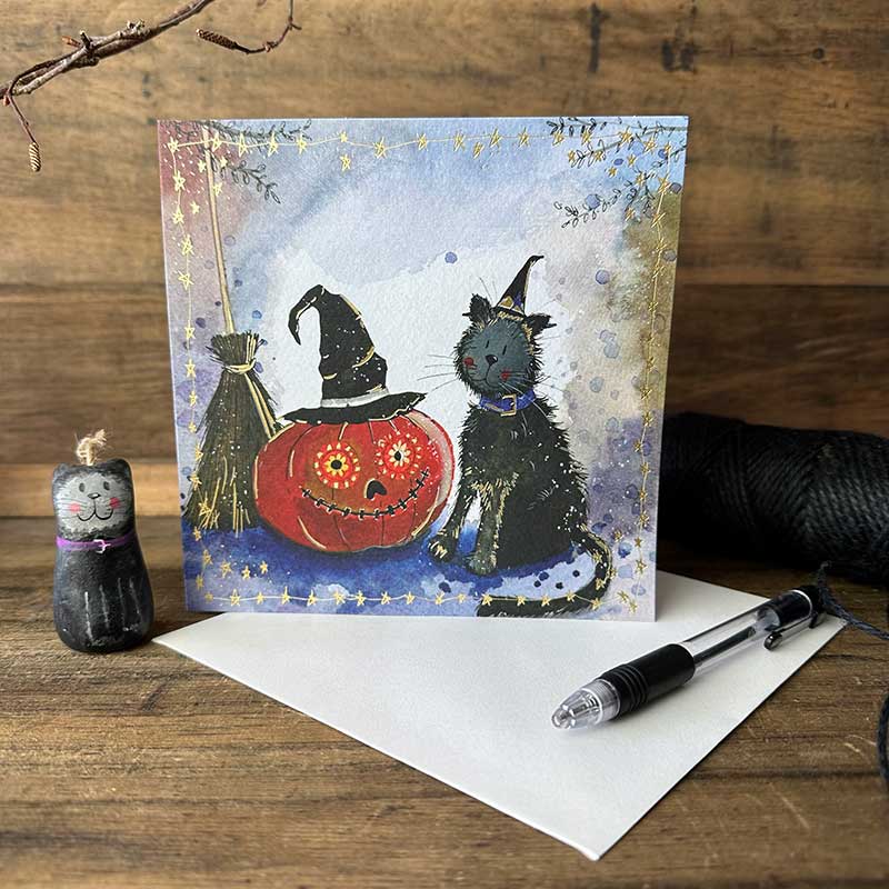 Halloween Cats Card
