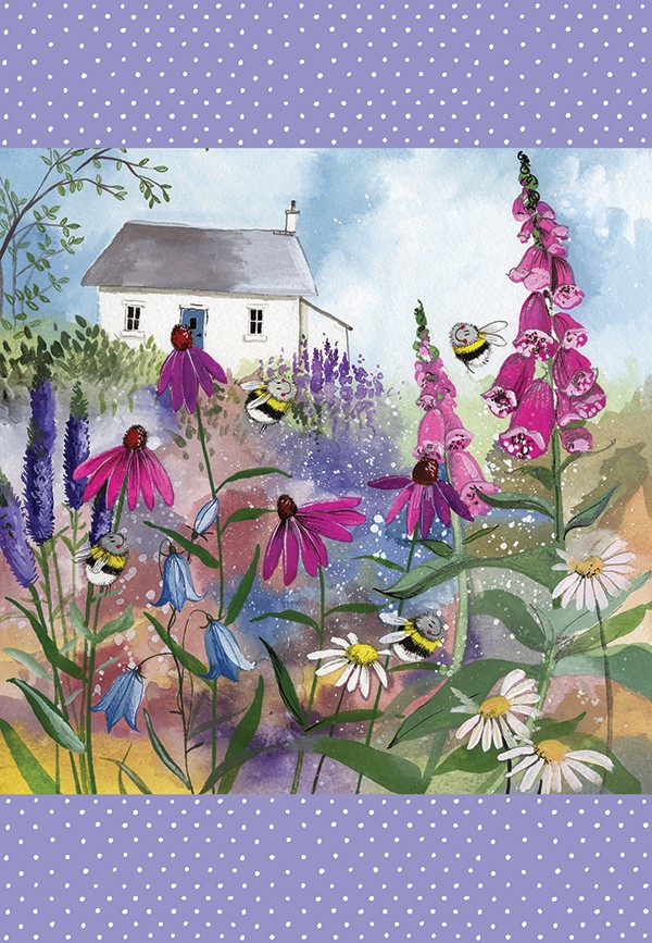 Bee Garden Tea Towels