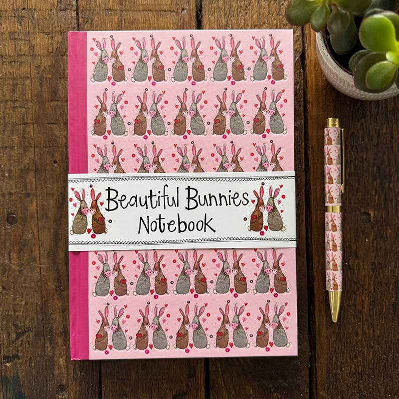 Beautiful Bunnies Hardback Notebook