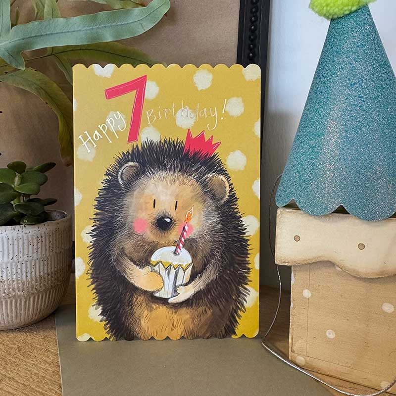 7Th Birthday Card