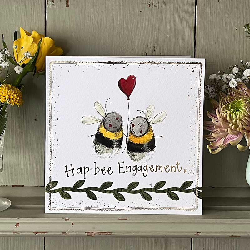 Bee Engaged Card