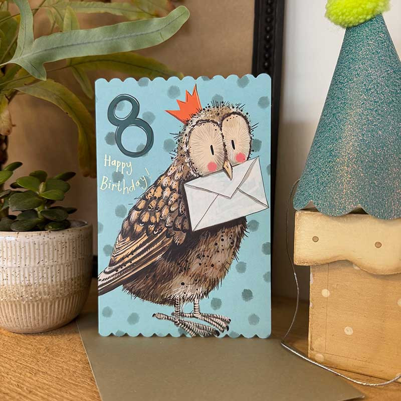 8Th Birthday Card