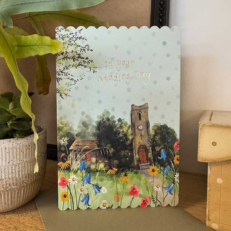 Church Wedding Card