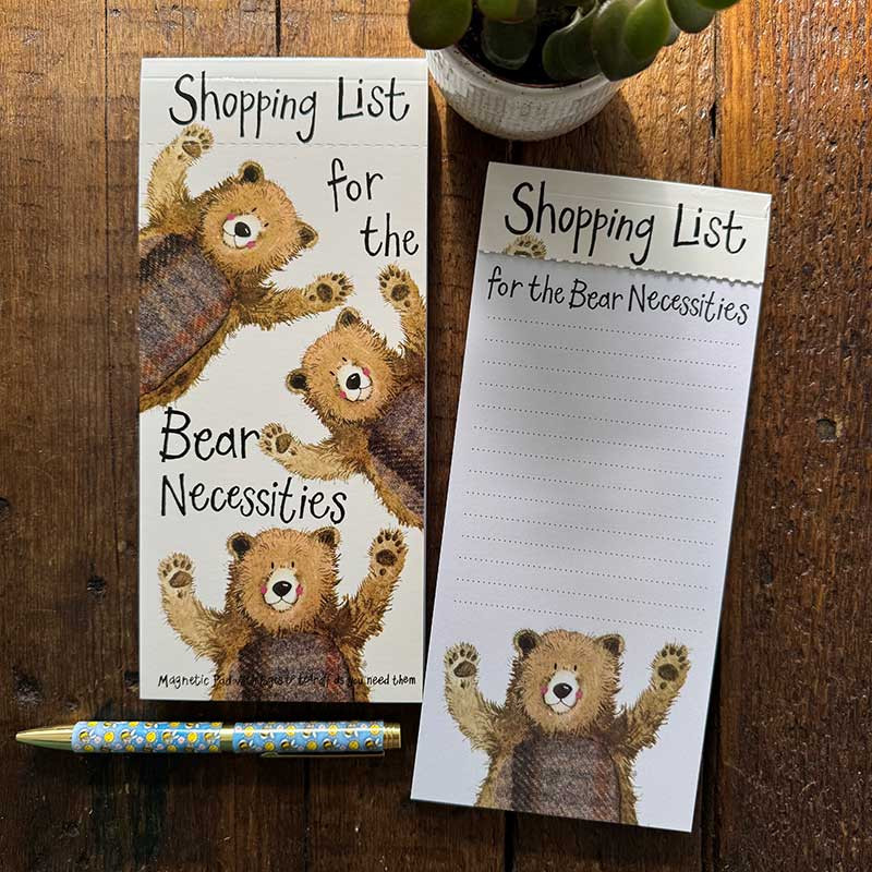 Bear Hugs Magnetic Notepad