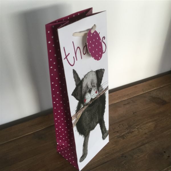 Black Lab Bottle Bag