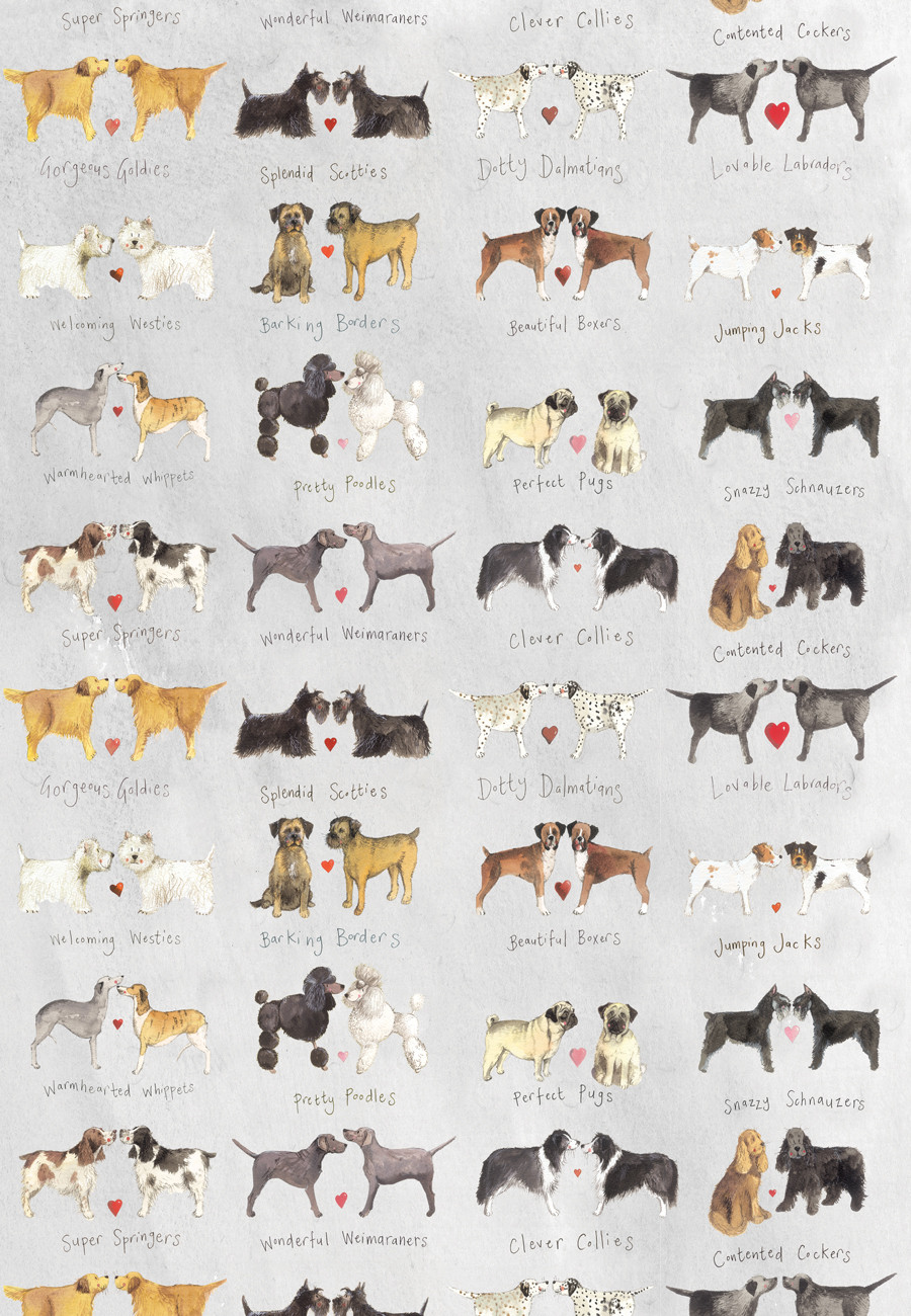 Delightful Dogs Tea Towels