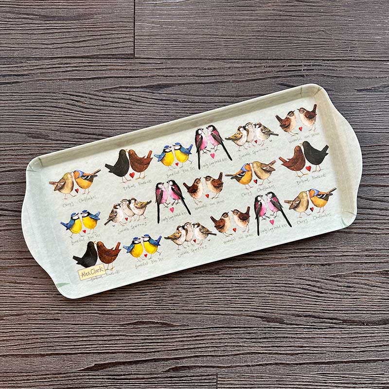Medium Brilliant Birds Tray