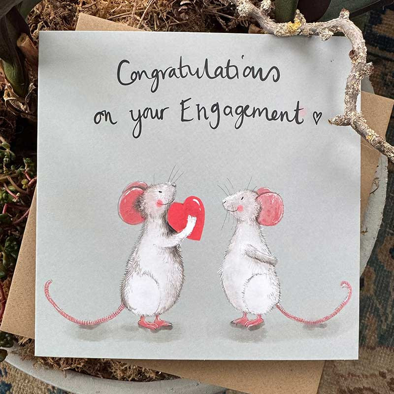 Give You My Heart Engagement Card