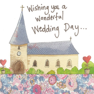 Church Wedding Card
