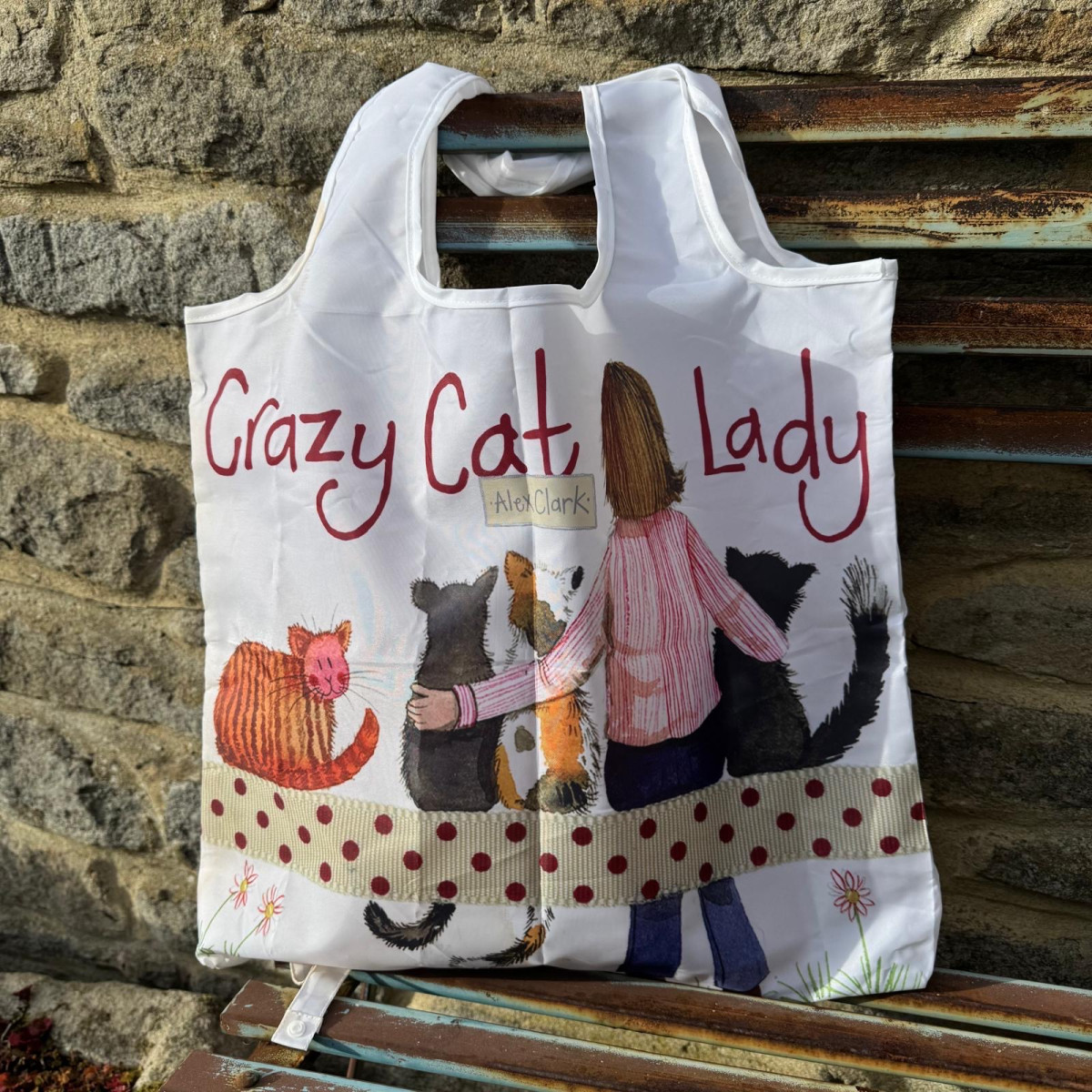 Crazy Cat Lady Reusable Shopping Bag