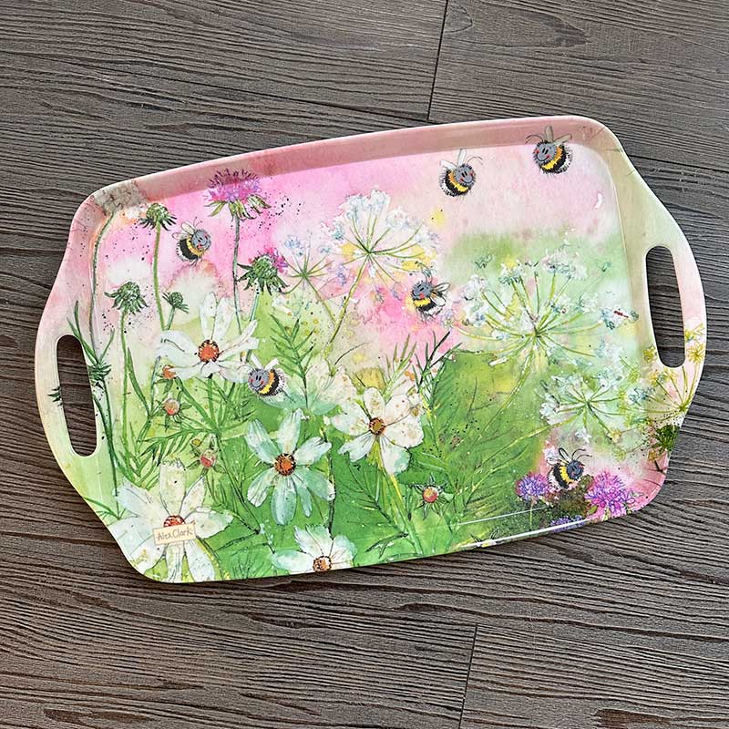 Large Bees In Summer Tray