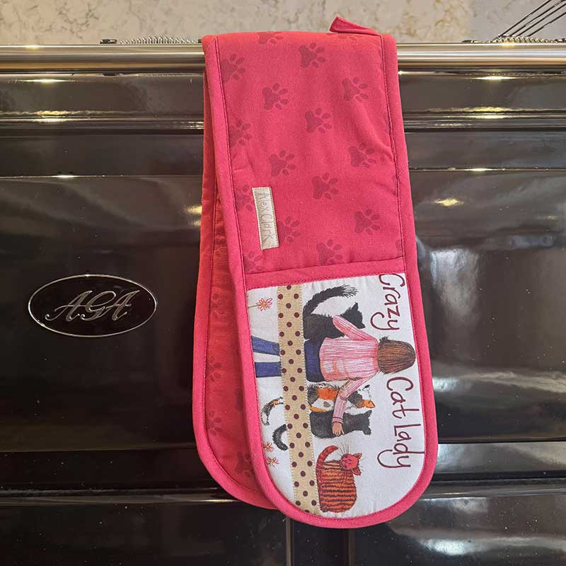 Crazy Cat Lady Oven Glove