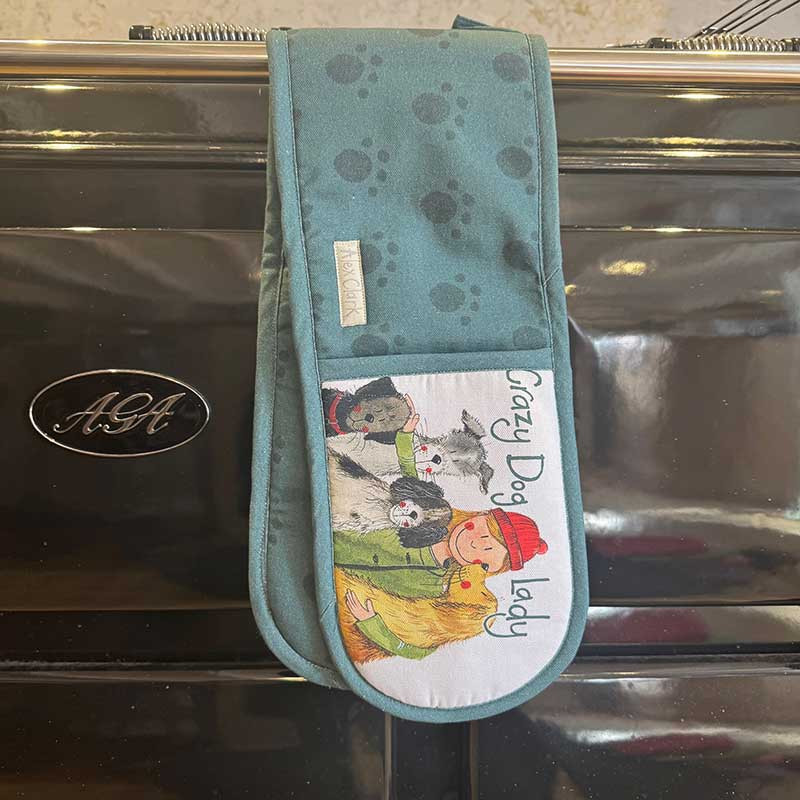 Crazy Dog Lady Oven Glove