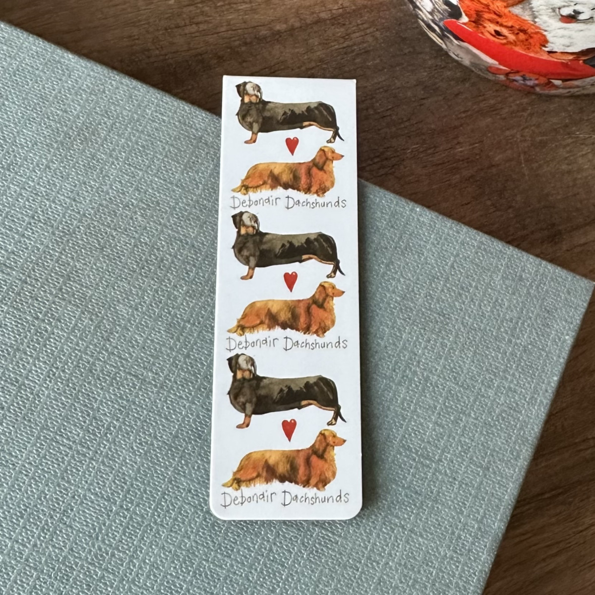 Debonair Dachshunds Bookmark