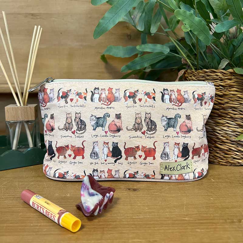 Marvelous Moggies Makeup Bag