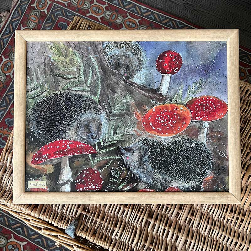 Hedgehogs Lap Tray