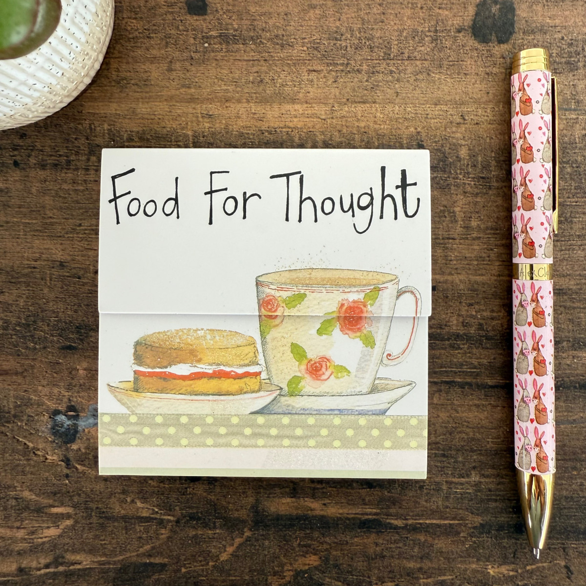 Food For Thought Mini Magnetic Notepad