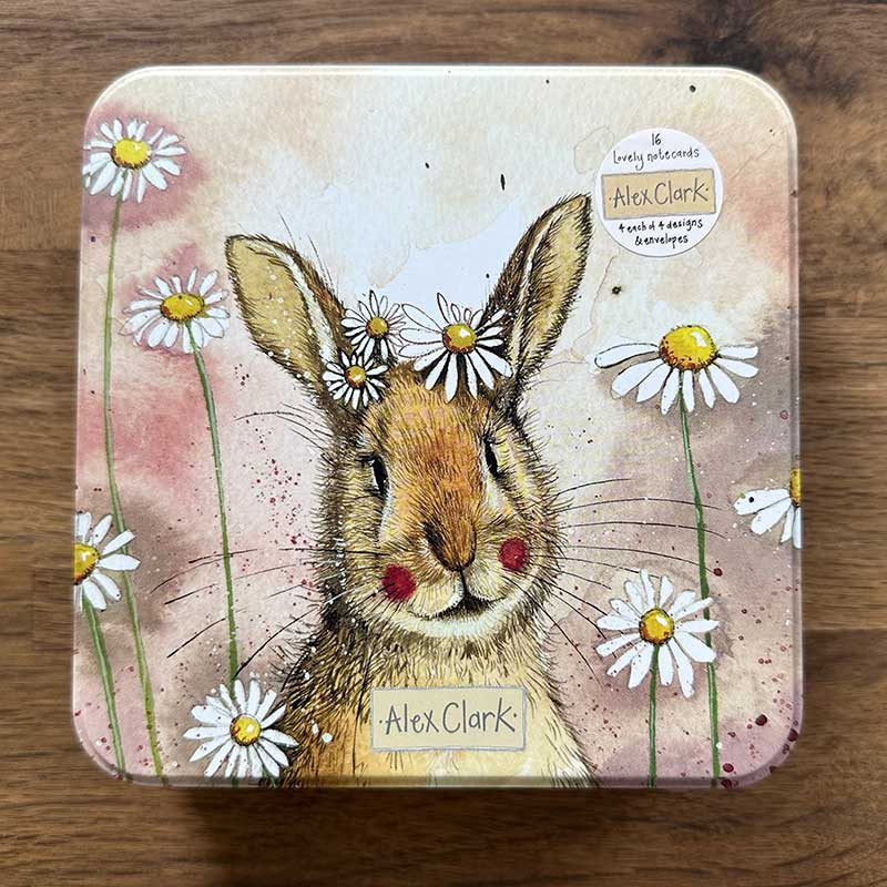Bunnies Cards In A Tin