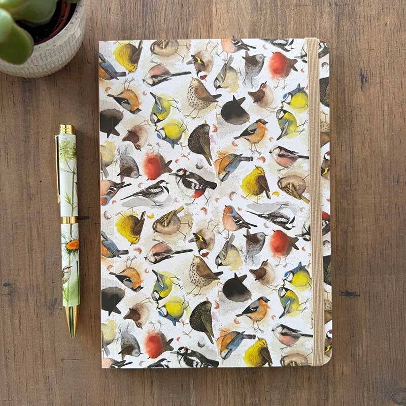 Birds Large Chunky Notebook