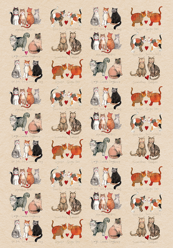Marvellous Moggies Tea Towels