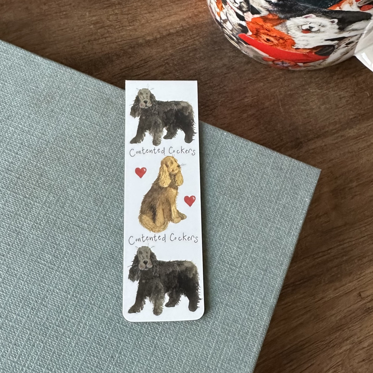 Contented Cockers Bookmark