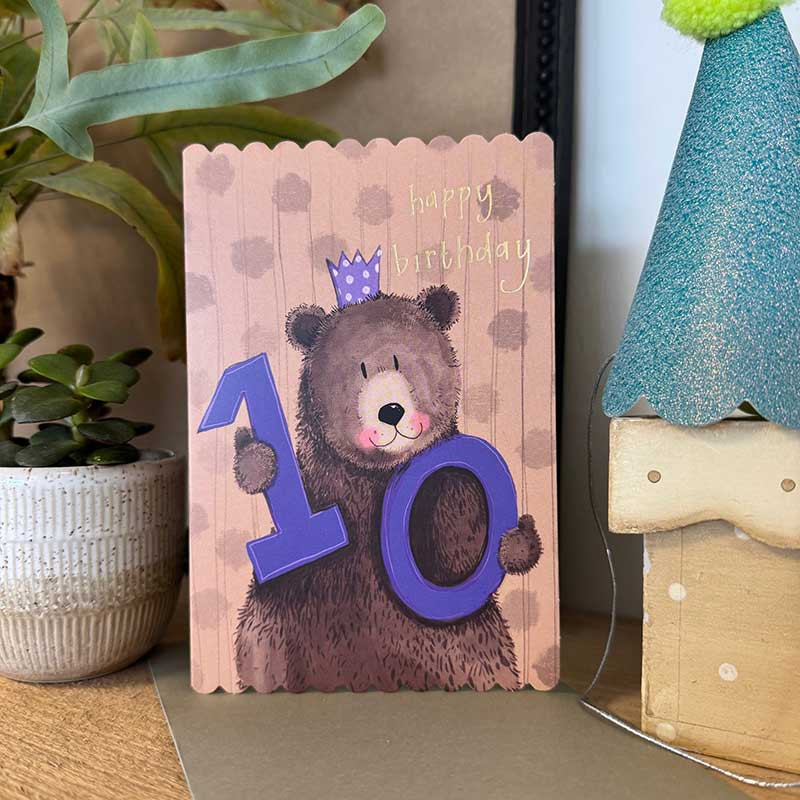10Th Birthday Card