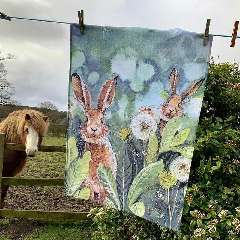 Little Rabbits Tea Towels